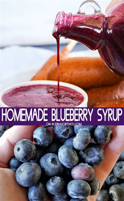 How to Make Homemade Blueberry Syrup and Can it  Useful Knowledge